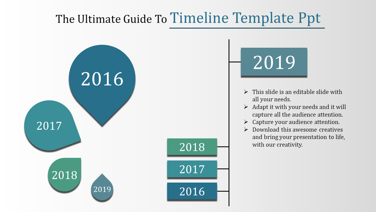 Best Analyse Timeline Template PPT PowerPoint Slide